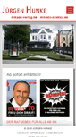 Mobile Screenshot of juergenhunke.de